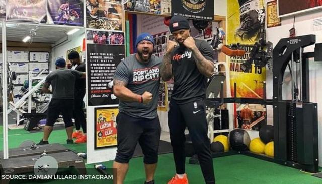 星空体育官网-利拉德的拳击世界：超远三分如同他的重拳